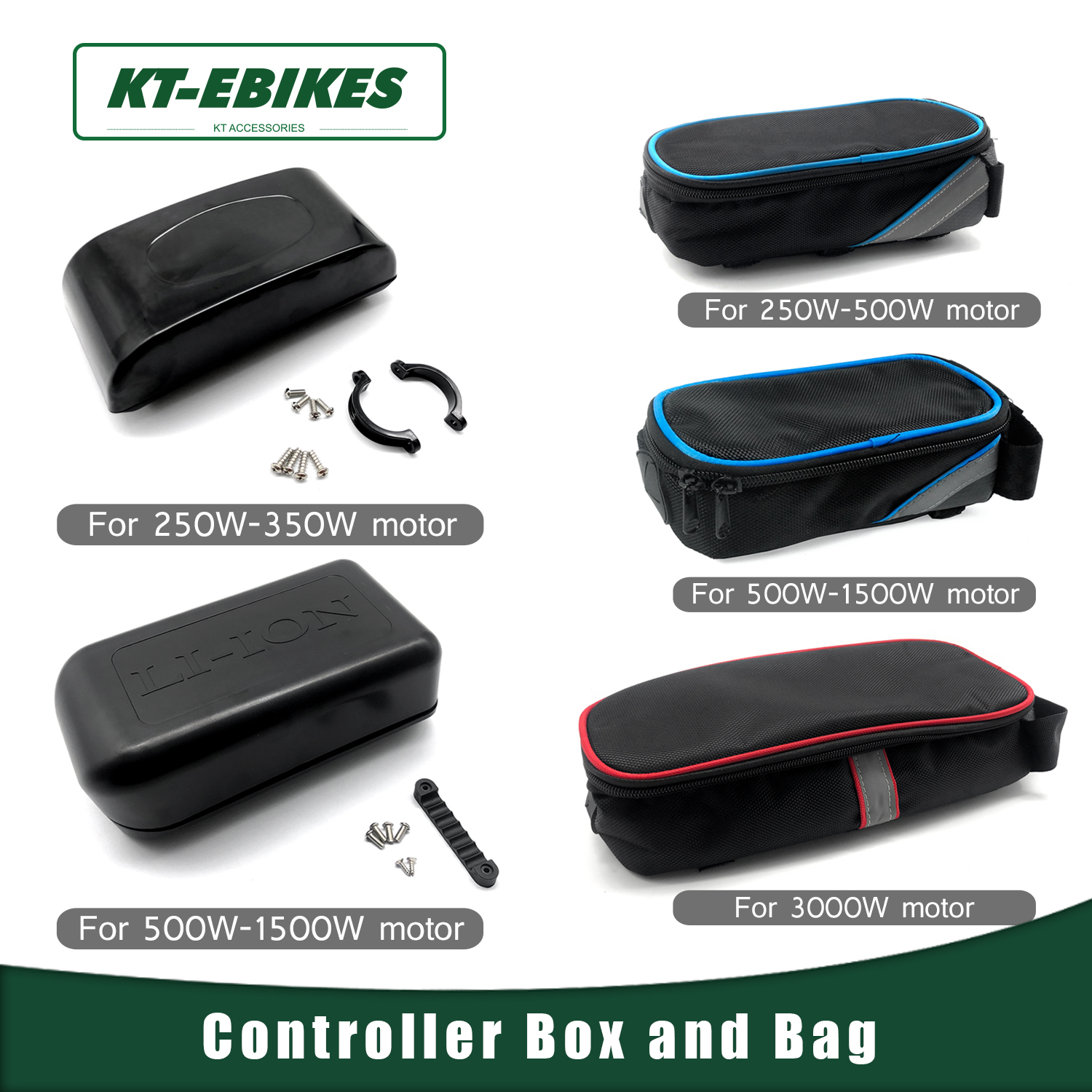 Cycling Gear Bag - Ebike Waterproof Controller Box Electric Bicycle