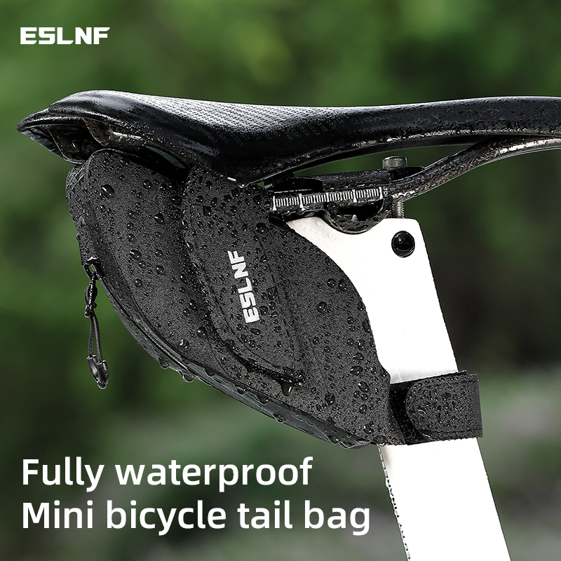 Cycling Gear Bag - Waterproof Bike Saddle Tail Bag Heavy