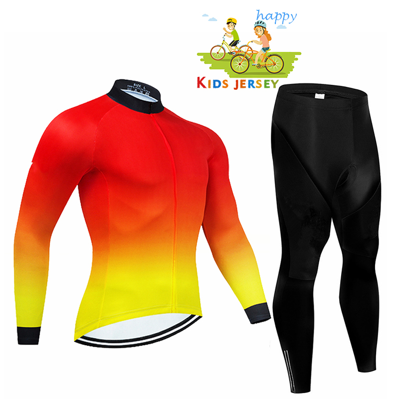 Cycling Gear Girls - 2022 Summer Children Long sleeve Cycling