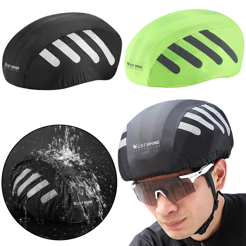 Cycling Visibility Gear - WEST BIKING Bike Helmet Rain Cover