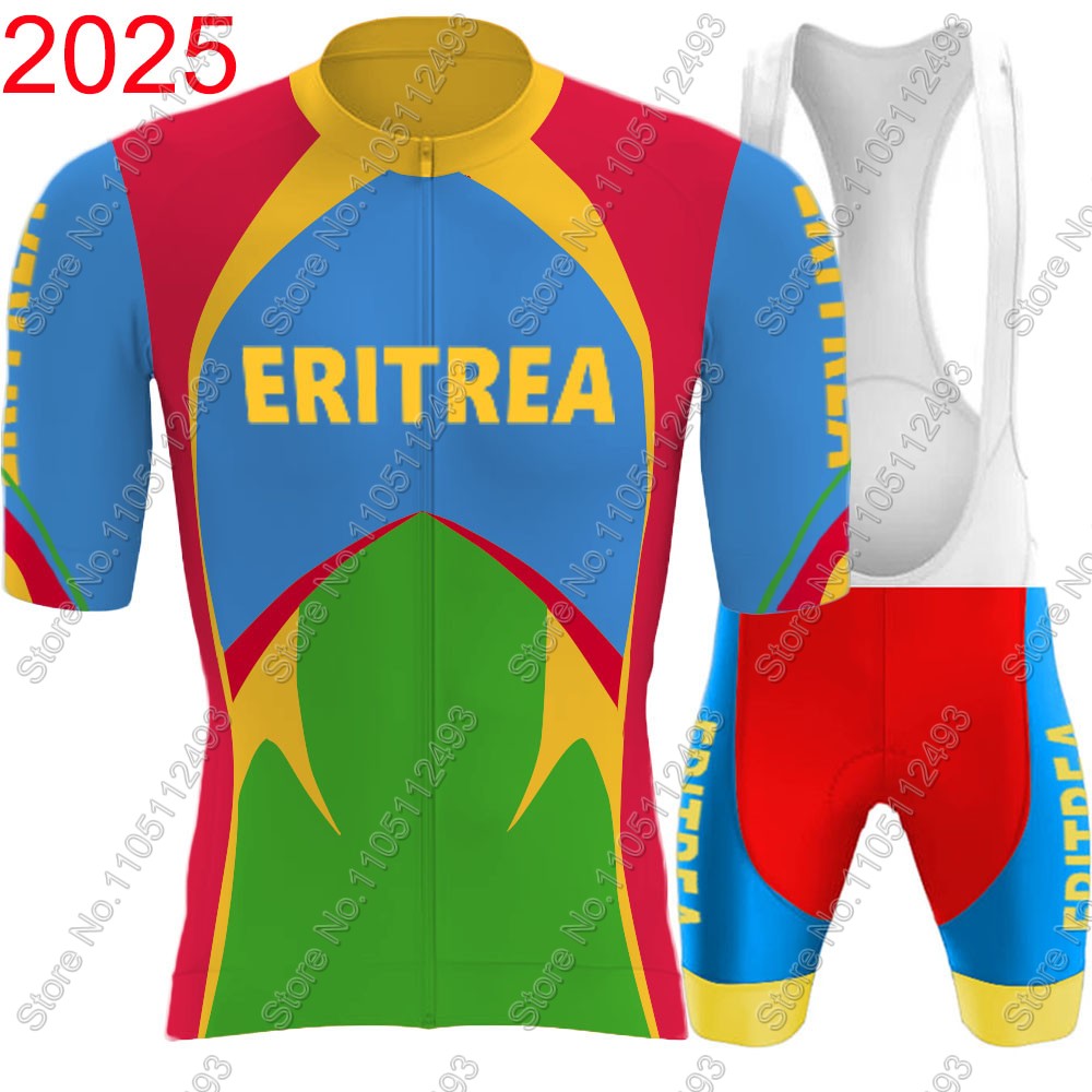 Cycling Gear Brands - 2025 Eritrea National Team Cycling Jersey