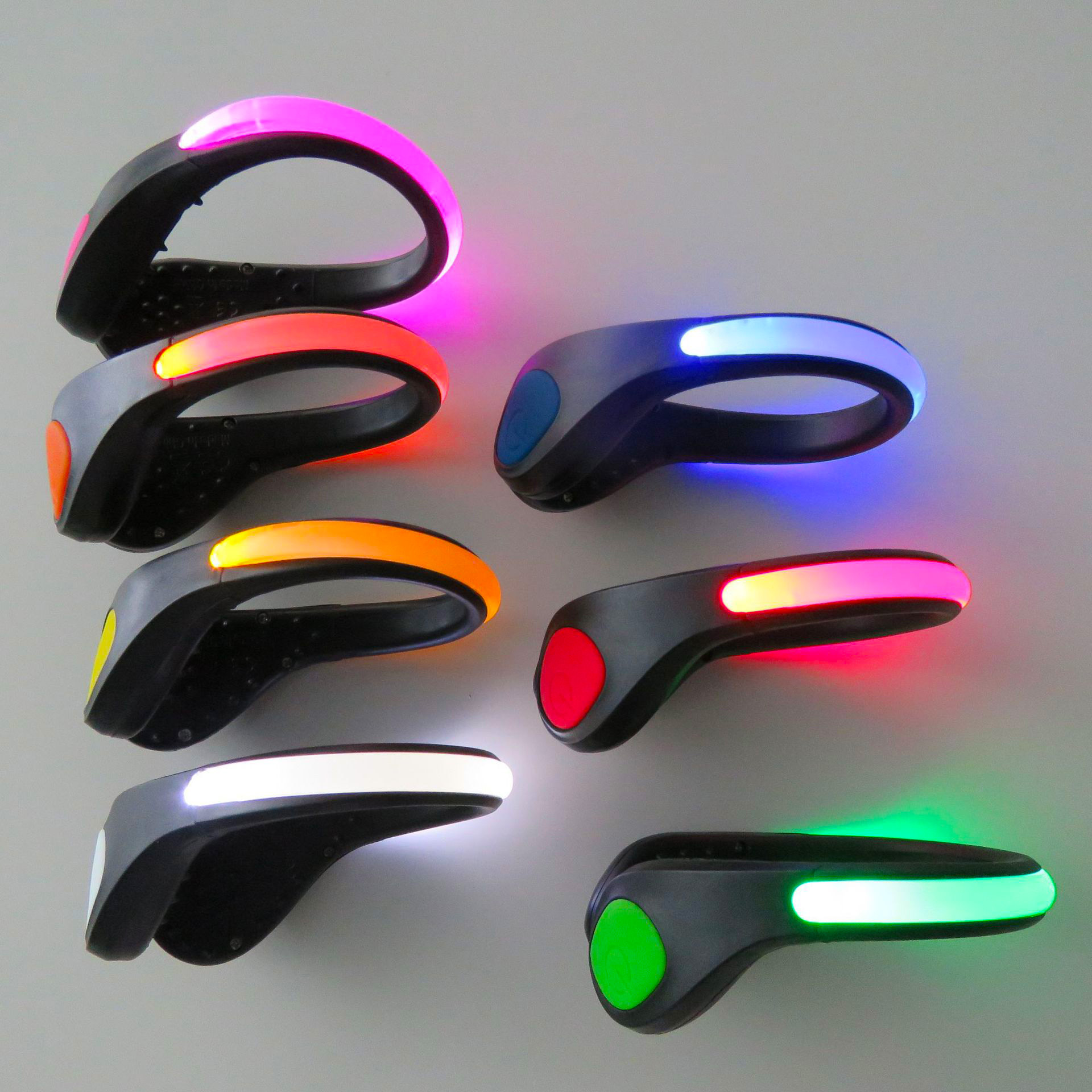 Cycling Visibility Gear - LED Shoe Clip Light Mini Night