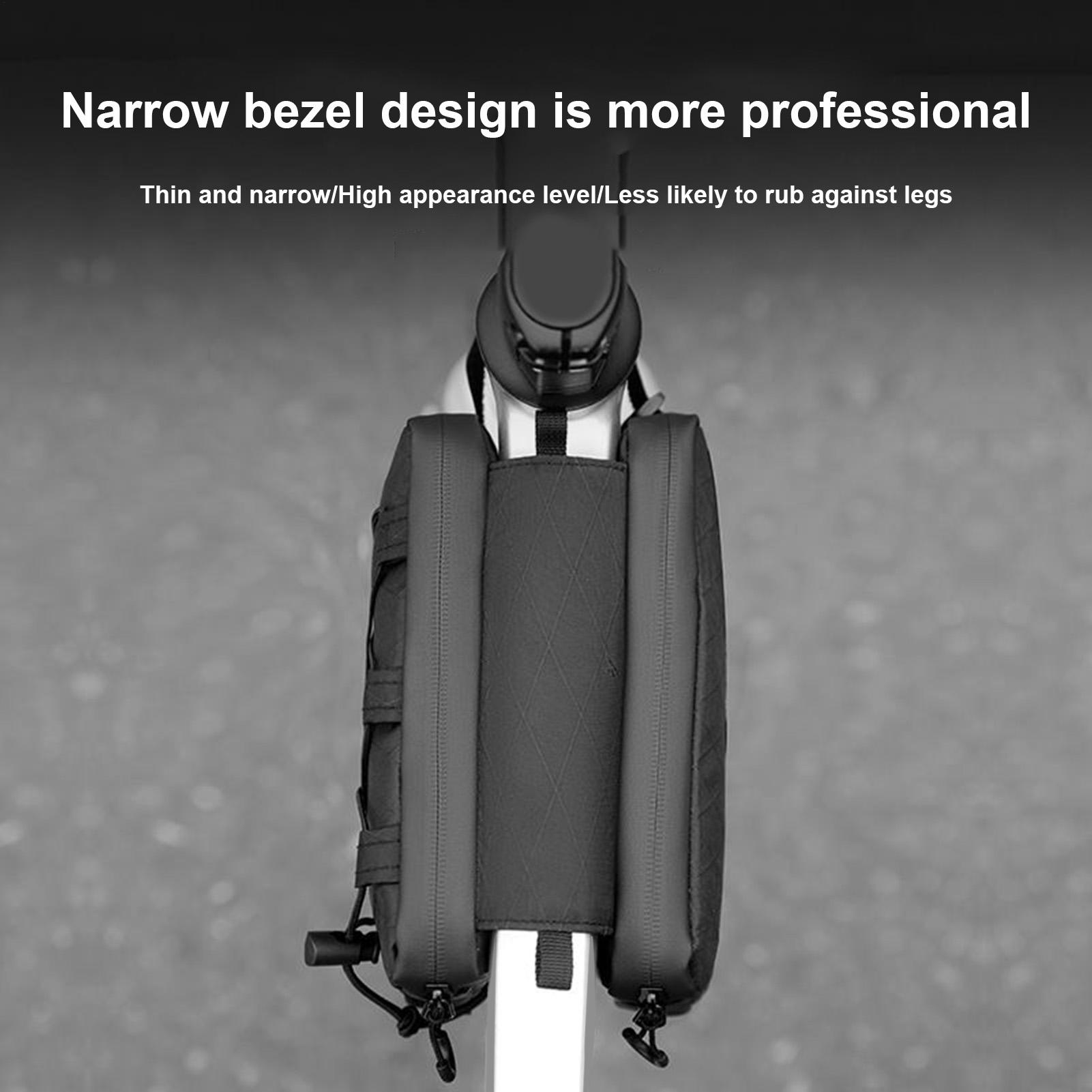 Cycling Gear For Commuting - Bicycle Frame Bag Waterproof Cycling Seat