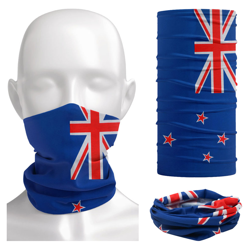Seamless New Zealand Flag Band - Cycling Gear New Zealand ulasan dan harga