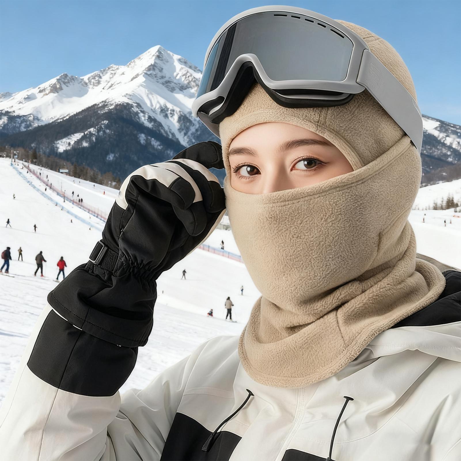 Beanie Hat Neck Warmer Hood Ge - Cycling Gear For Commuting ulasan dan harga