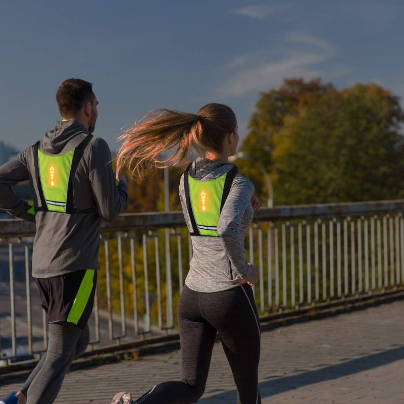 LED Remote Control Safety Vest - Cycling Visibility Gear ulasan dan harga