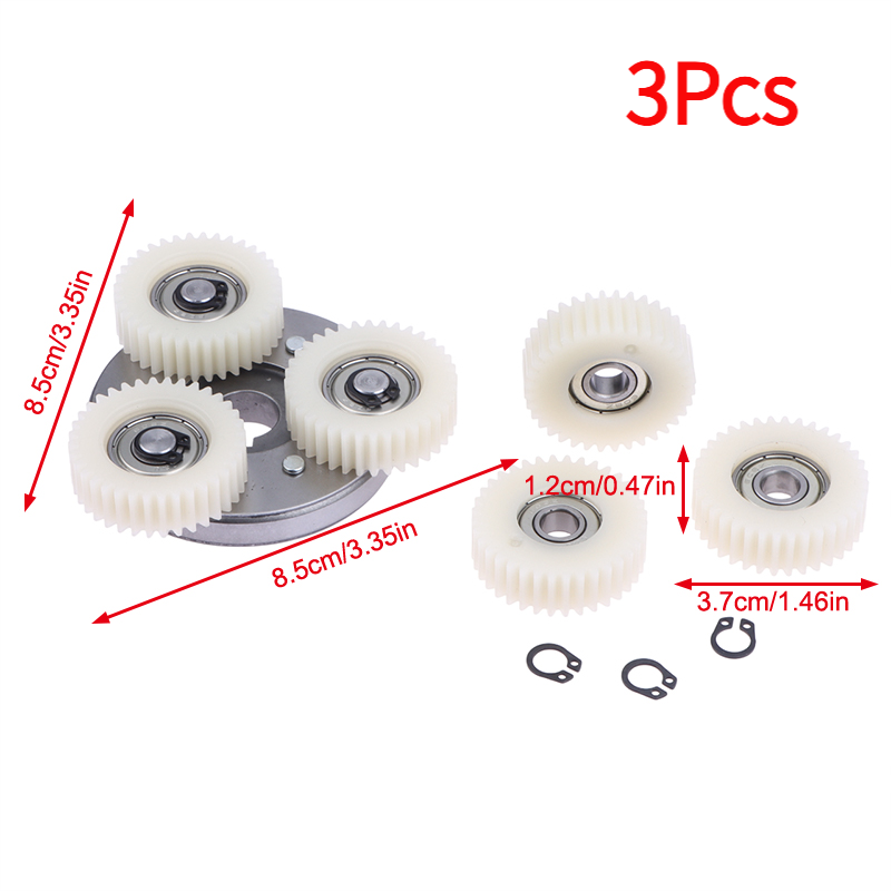 3Pcs 36Teeth 608Z E-bike Wheel - Cycling Gear Hub ulasan dan harga
