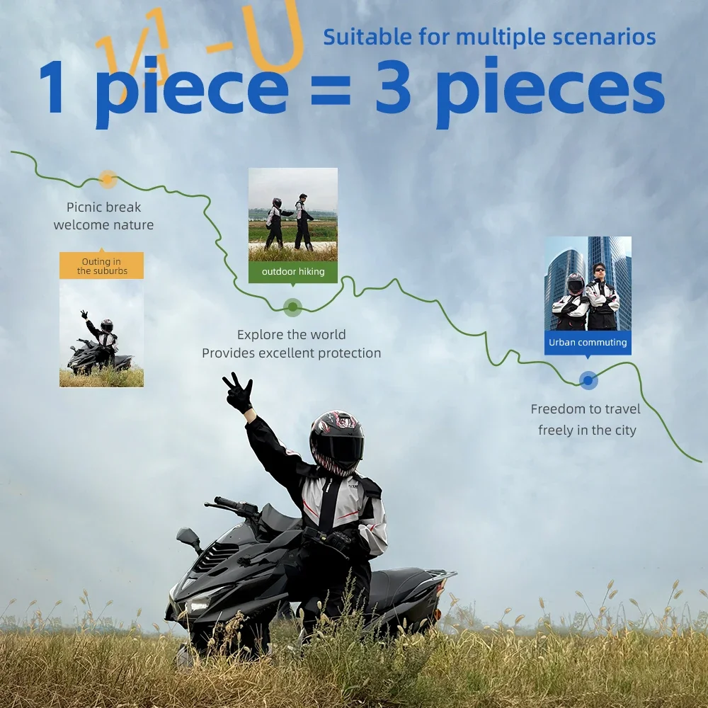 Men's and Women's Motorcycle R - Cycling Visibility Gear ulasan dan harga