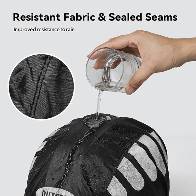 1 Pcs Bike Helmet Rain Cover W - Cycling Visibility Gear ulasan dan harga