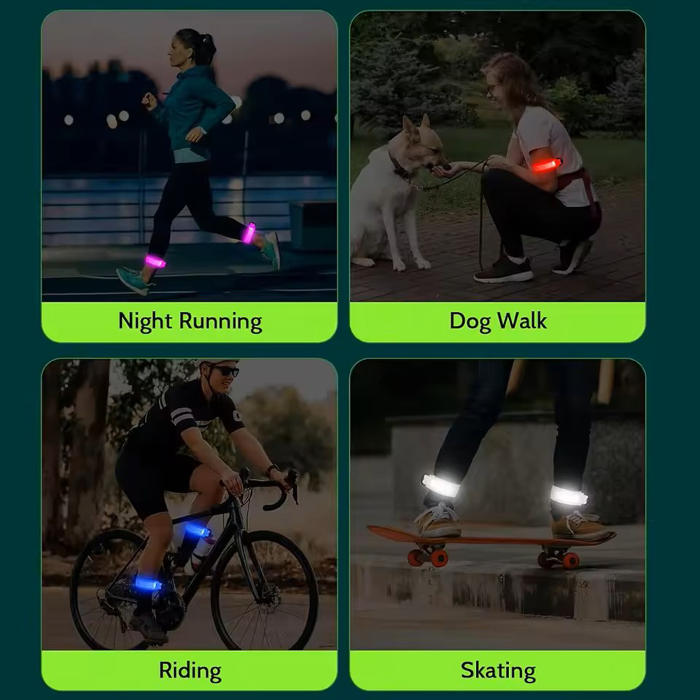LED Running Armband LED Wristb - Cycling Visibility Gear ulasan dan harga