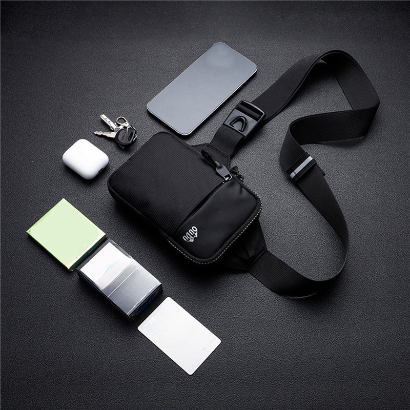 Casual Men Shoulder Chest Bag  - Cycling Gear Bag ulasan dan harga