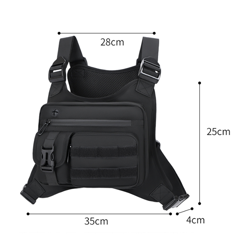 Tactical Chest Rig Bag Men Wat - Cycling Gear Bag ulasan dan harga