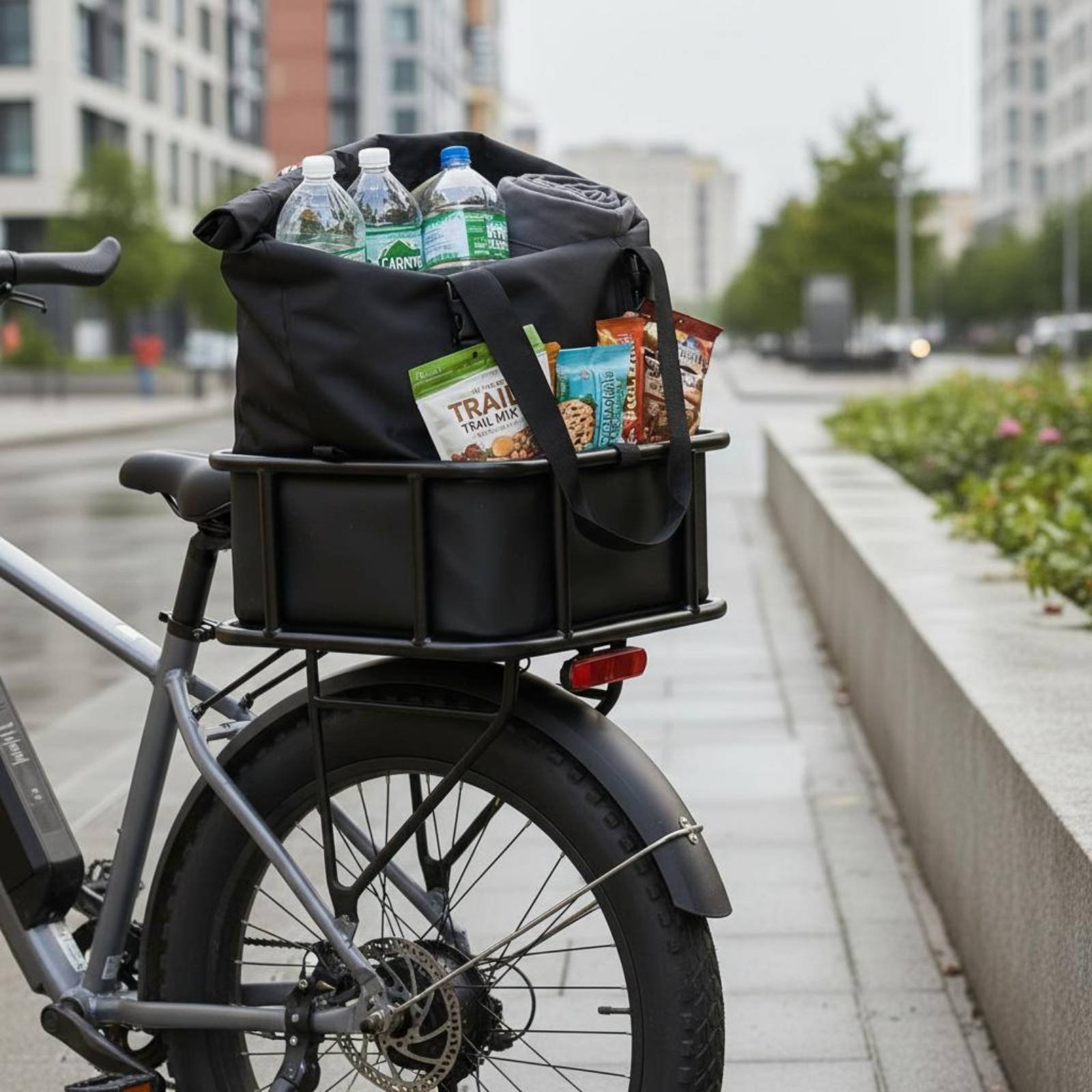 Electric Bike Basket Bag Dustp - Cycling Gear For Commuting ulasan dan harga