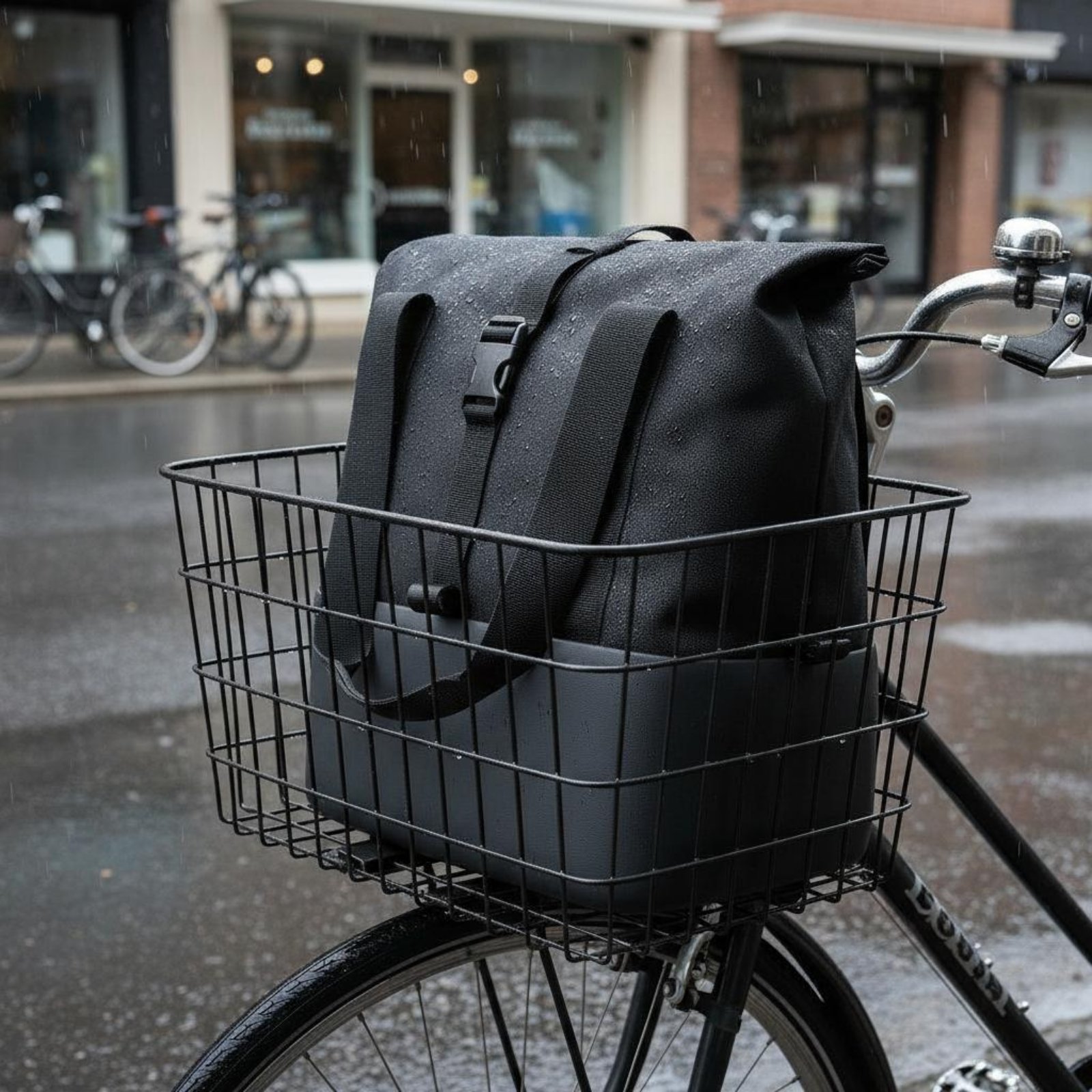 Electric Bike Basket Bag Dustp - Cycling Gear For Commuting ulasan dan harga