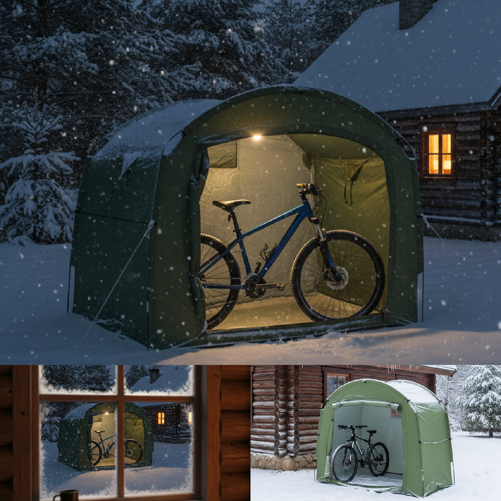 Portable Outdoor Bike Shelter  - Cycling Gear Bag ulasan dan harga