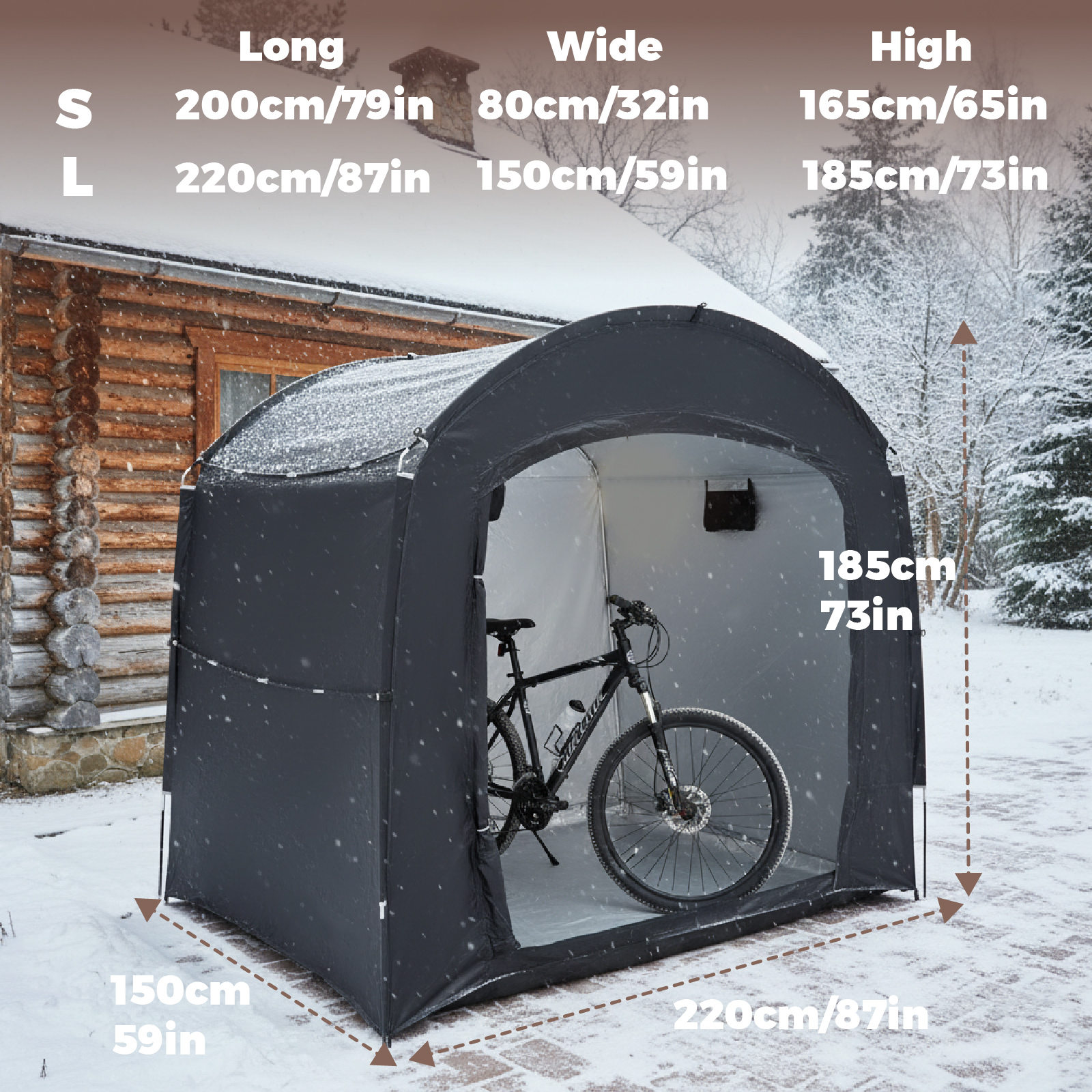Portable Outdoor Bike Shelter  - Cycling Gear Bag ulasan dan harga