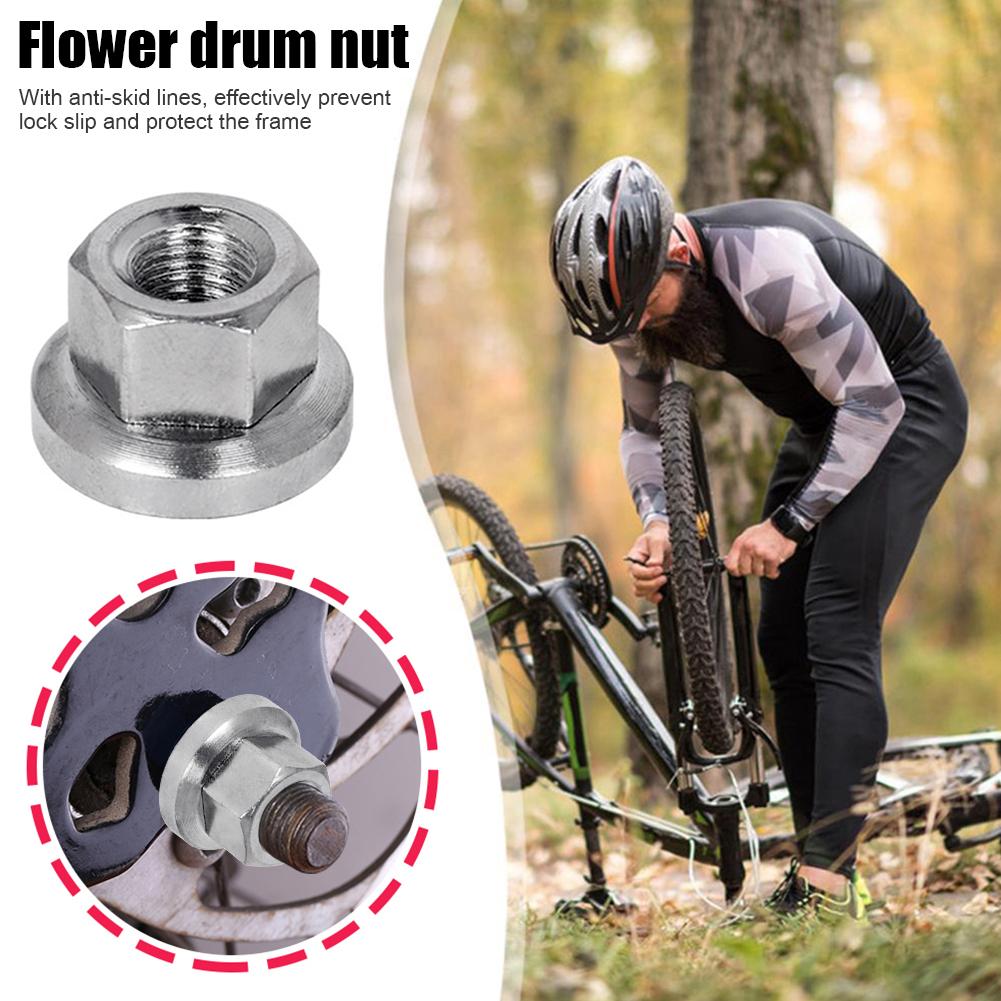 Steel Bicycle Hub Nut M10 Fixe - Cycling Gear Hub ulasan dan harga