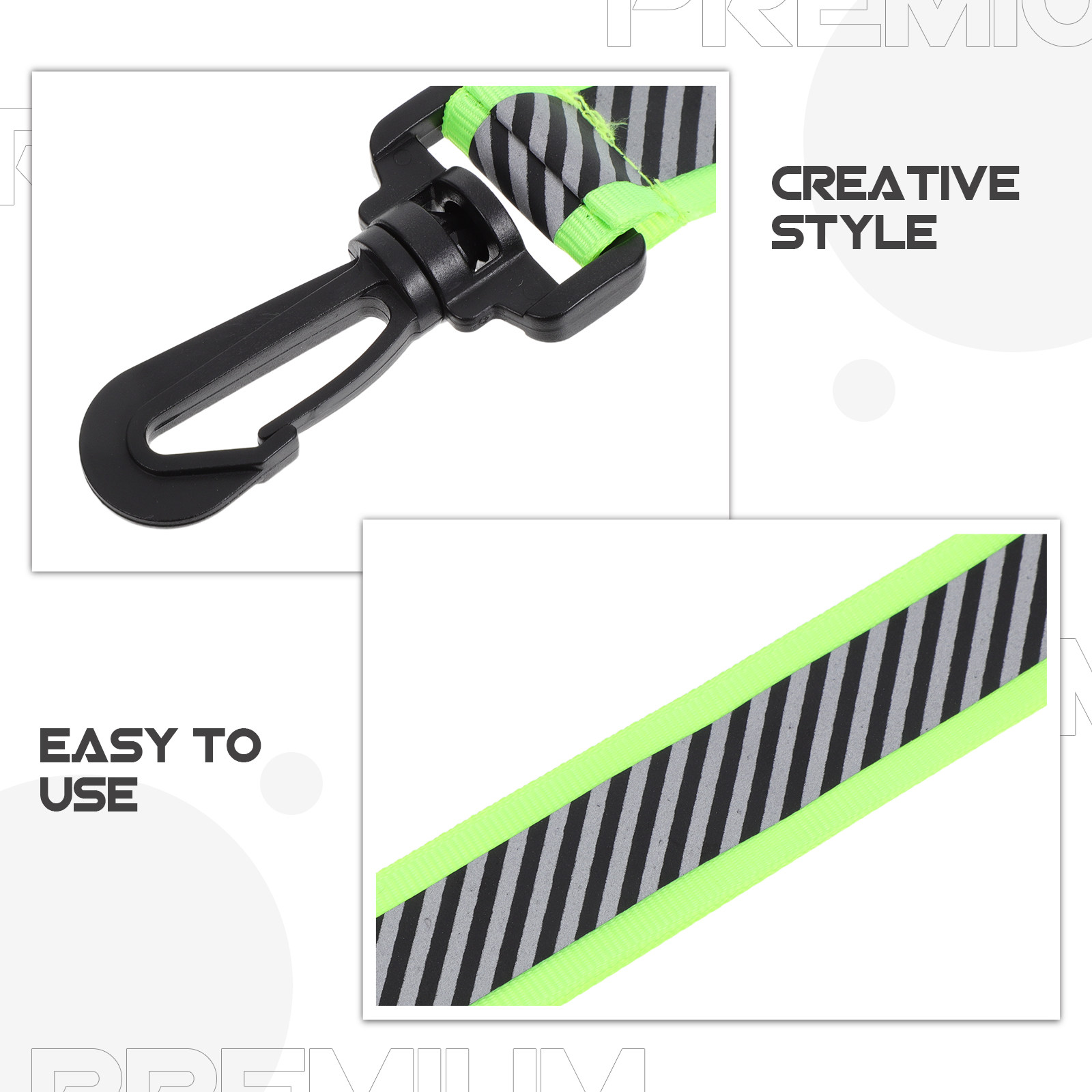 8Pcs Reflective Keychain Doubl - Cycling Visibility Gear ulasan dan harga