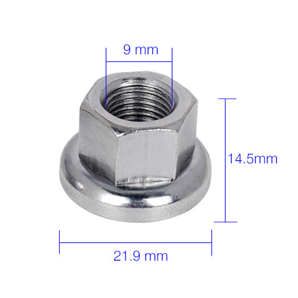 Steel Bicycle Hub Nut M10 Fixe - Cycling Gear Hub ulasan dan harga