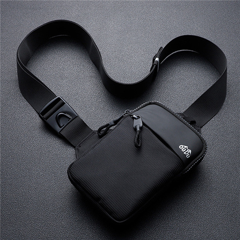 Casual Men Shoulder Chest Bag  - Cycling Gear Bag ulasan dan harga