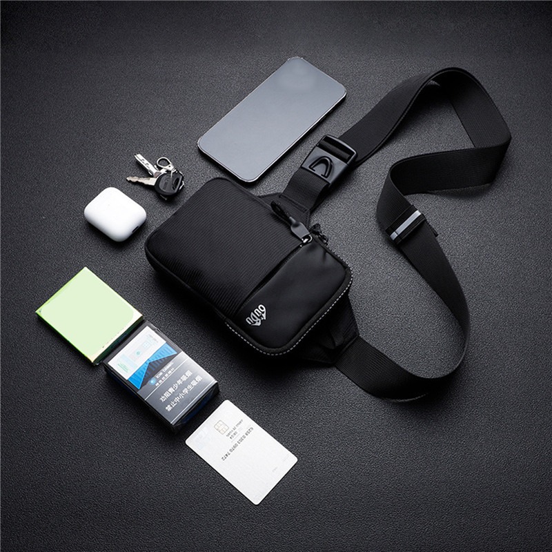 Casual Men Shoulder Chest Bag  - Cycling Gear Bag ulasan dan harga