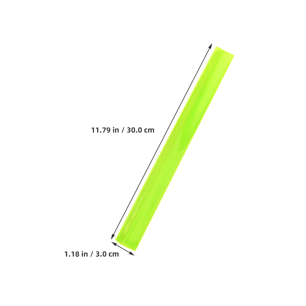 12Pcs Reflective Slap Bracelet - Cycling Visibility Gear ulasan dan harga