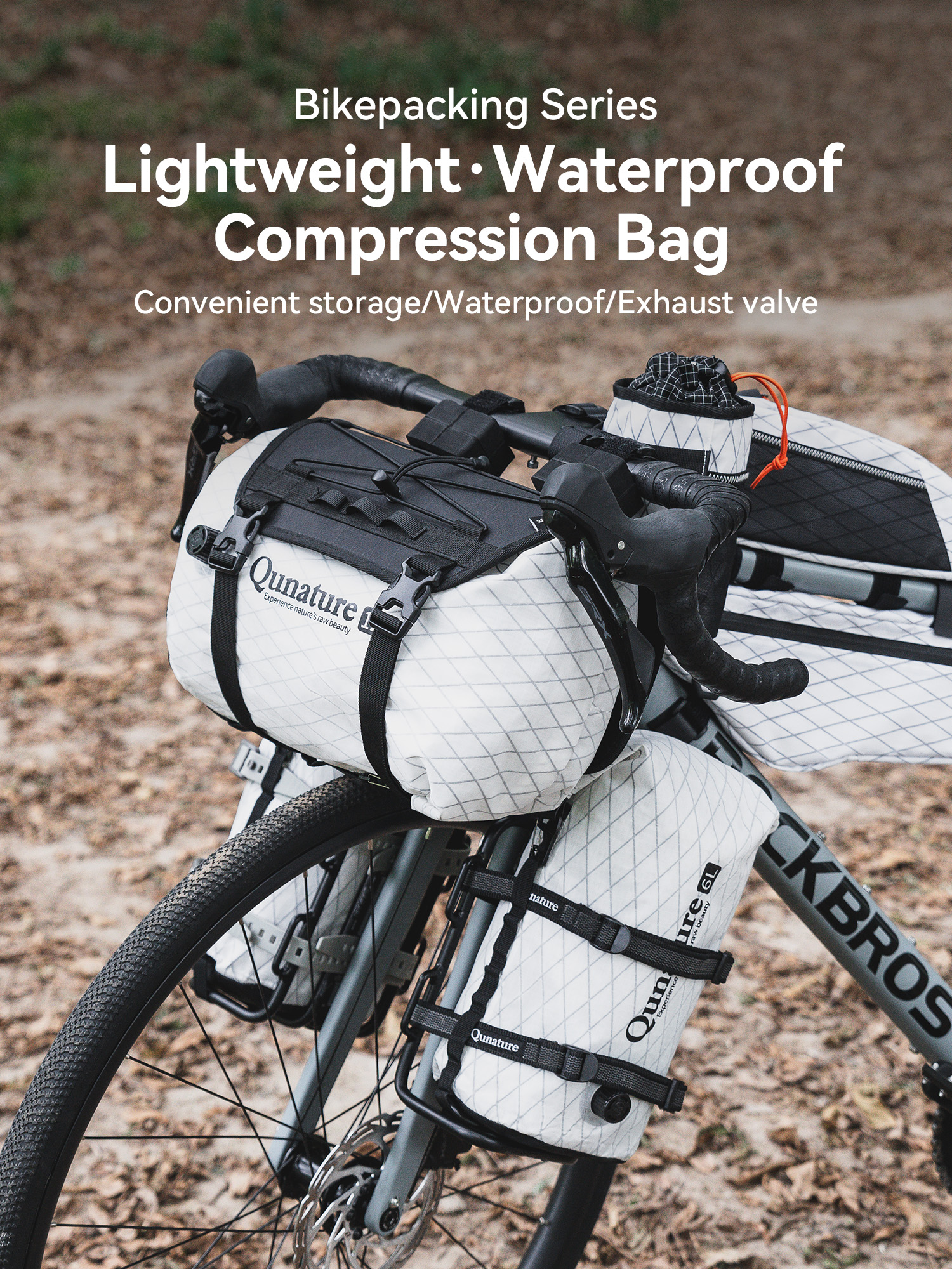 Qunature 6/12L Bikepacking Bag - Cycling Gear Bag ulasan dan harga