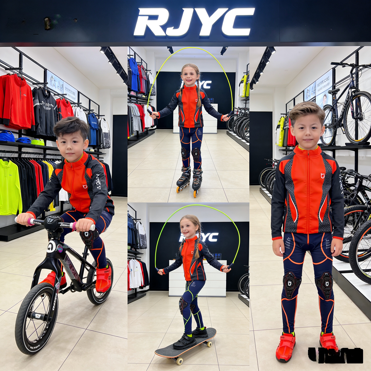 Rjyc Brand Spring and Summer C - Cycling Gear Girls ulasan dan harga