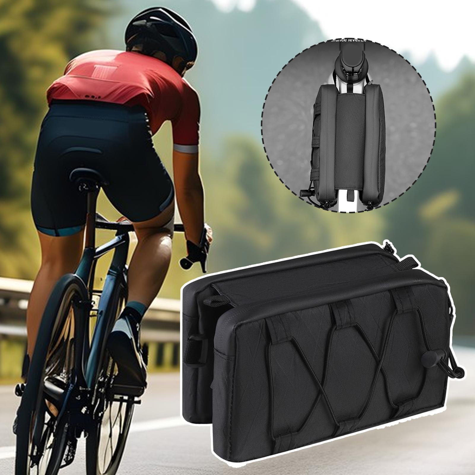 Bike Top Tube Bag Bicycle Fram - Cycling Gear For Commuting ulasan dan harga