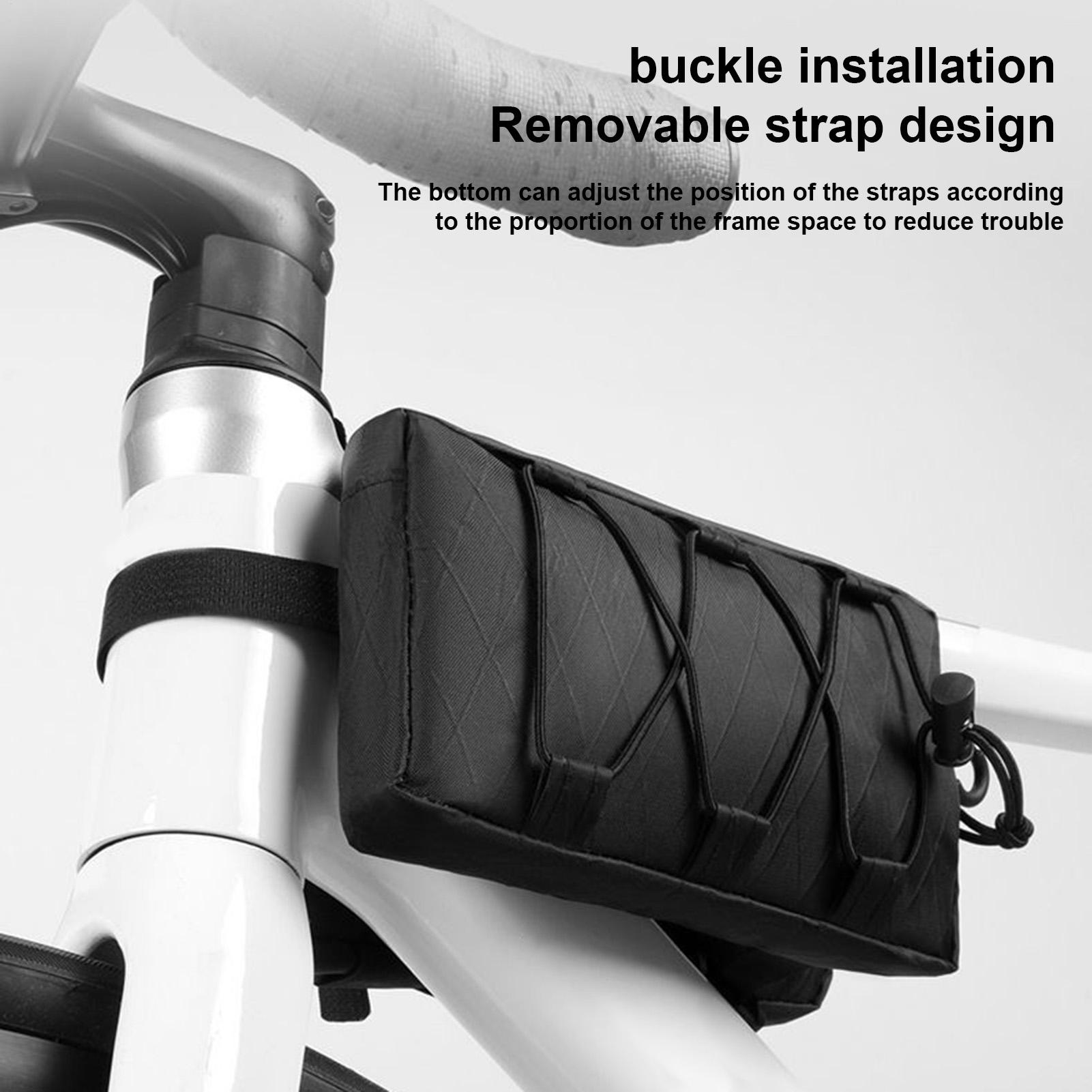 Bicycle Frame Bag Waterproof C - Cycling Gear For Commuting ulasan dan harga