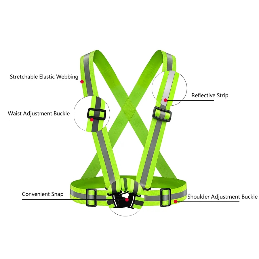 Adjustable Lightweight Safety  - Cycling Visibility Gear ulasan dan harga