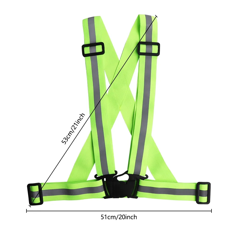 Adjustable Lightweight Safety  - Cycling Visibility Gear ulasan dan harga