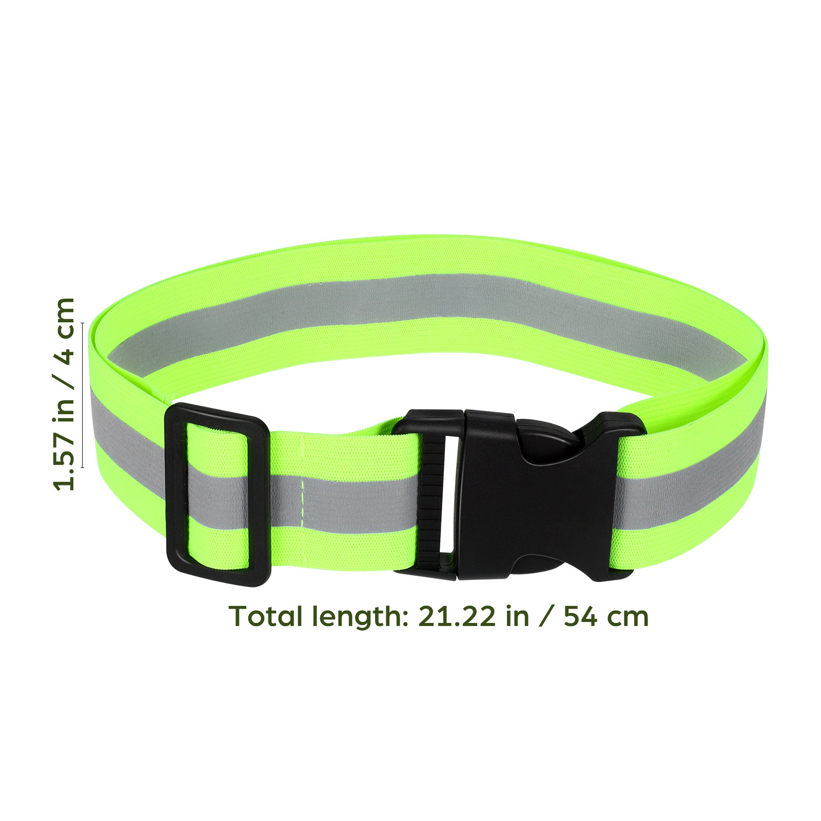 Fluorescent Green Reflective B - Cycling Visibility Gear ulasan dan harga