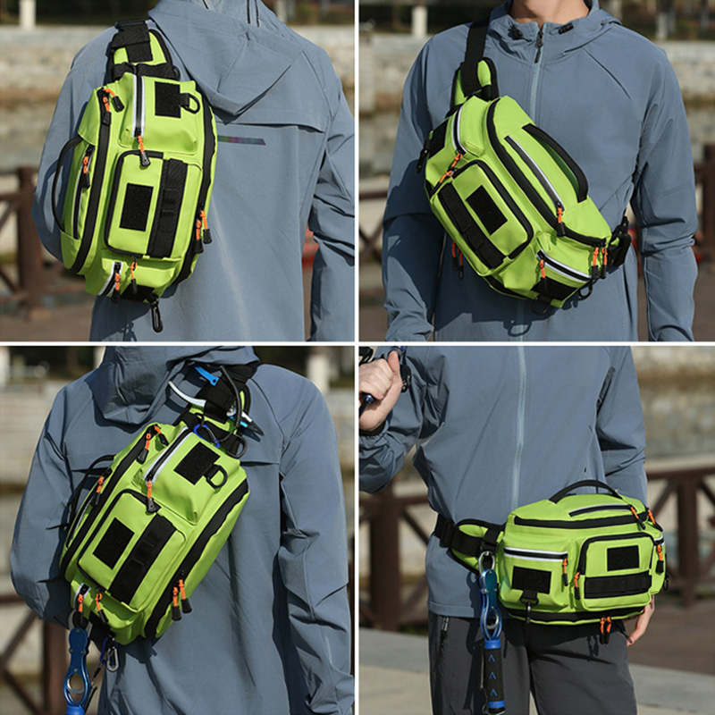 Travel Hiking Waist Bag Fishin - Cycling Gear Bag ulasan dan harga